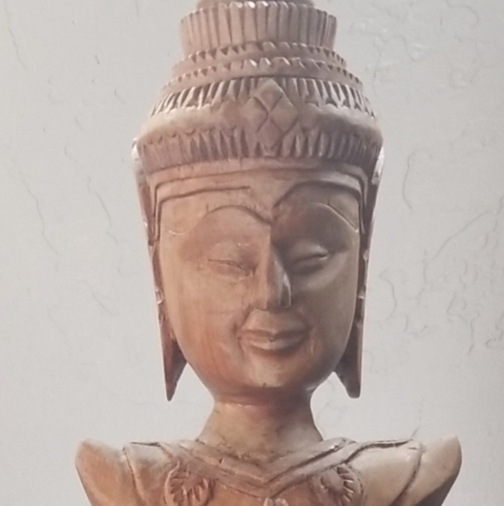 Wooden statue